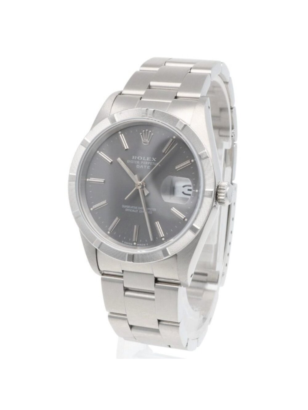 Rolex Date Oyster Perpetual Watch Stainless Steel Automatic Winding Overhauled - Picture 3 of 10